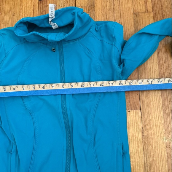 LULULEMON SRGE Surge Blue Nice Asana Jacket size 6(j10) - Picture 5 of 12